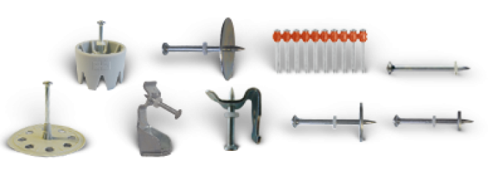 KDH Bossong powder actuated single nails with magazine and with washer KDH Bossong powder actuated single nails with magazine and with washer