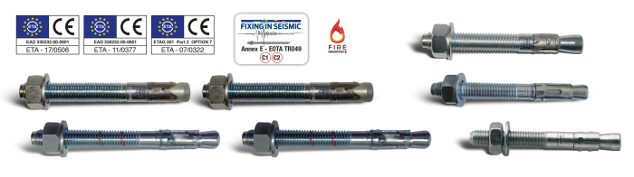 NW Throughbolt Bossong anchor ETA CE inox available NW Throughbolt Bossong anchor ETA CE inox available